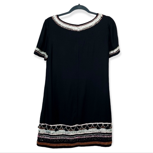 Anthropologie Maeve short sleeve Embellished dress size 4 - Picture 2 of 8